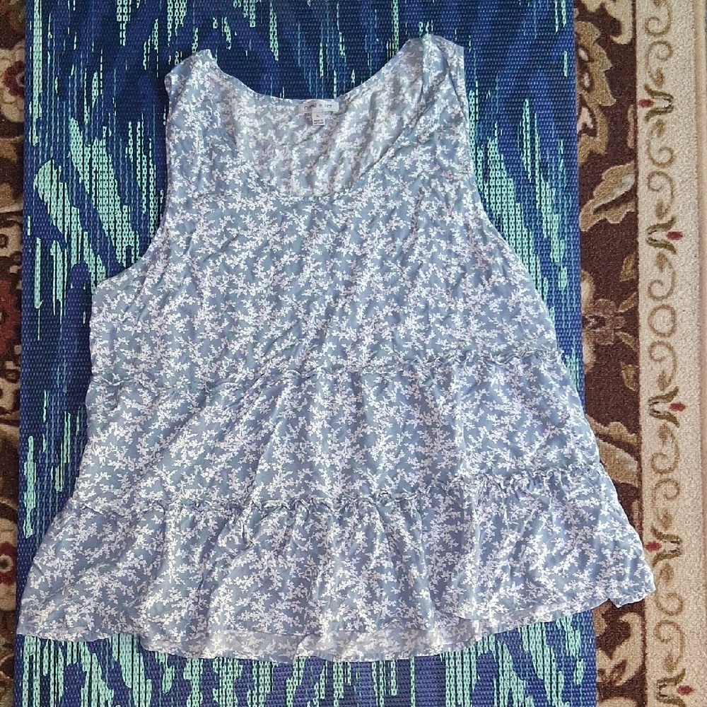 Floral & Ivy XL Sleeveless Tunic/ Dress